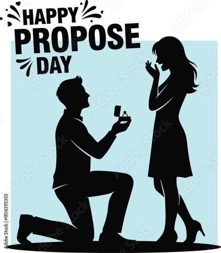 Man proposing to woman on one knee with ring