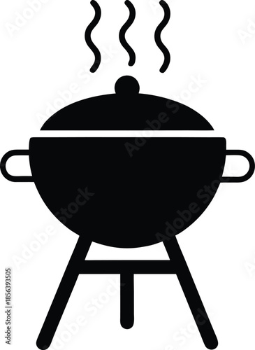 Barbecue Grill Silhouette