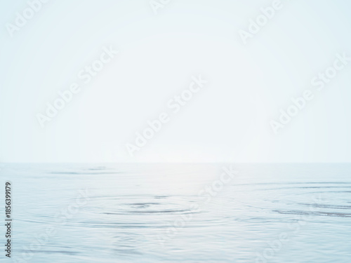 water flowing in the sunlit space