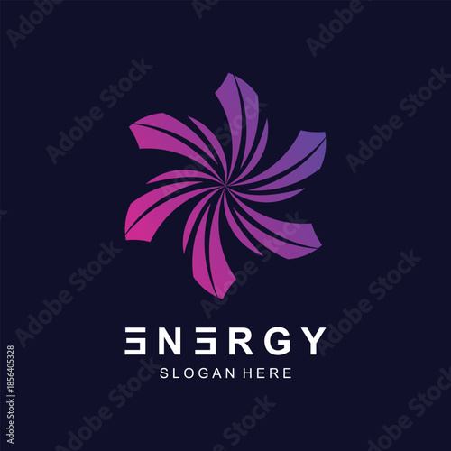 energy design concept with modern and creative idea