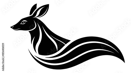 1️⃣ Animal Silhouette Icon Set – Flat Black Vector Icons