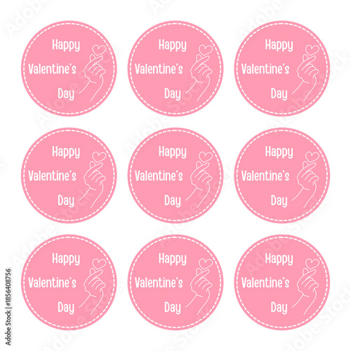 Valentine’s Day Gift Tags and Labels Collection