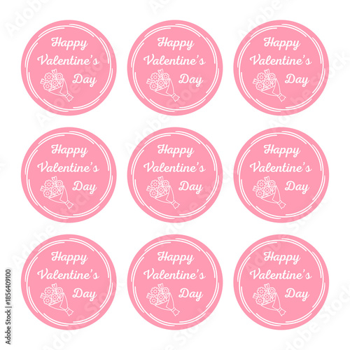 Valentine’s Day Gift Tags and Labels Collection