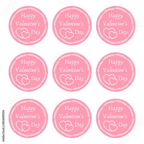 Valentine’s Day Gift Tags and Labels Collection