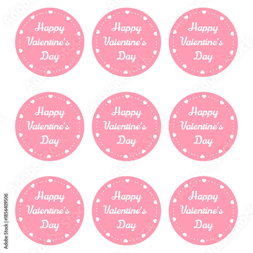 Valentine’s Day Gift Tags and Labels Collection
