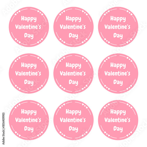 Valentine’s Day Gift Tags and Labels Collection