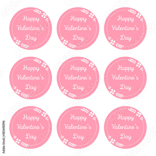 Valentine’s Day Gift Tags and Labels Collection