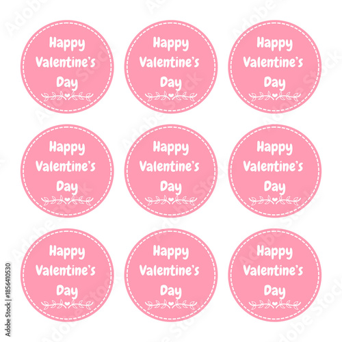 Valentine’s Day Gift Tags and Labels Collection