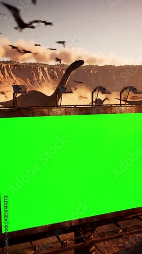 Dinosaurs_Ambient rift valley dust line scene 2 with rift valley dust line effect dinosaurs_ambient style featuring cinematic, 4k,