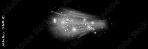 Air, wind effect isolated on transparent background. Airflow overlay fresh air for cleaning, cooling or changing the air. Wind Wave Effect. 3D vector illustration.