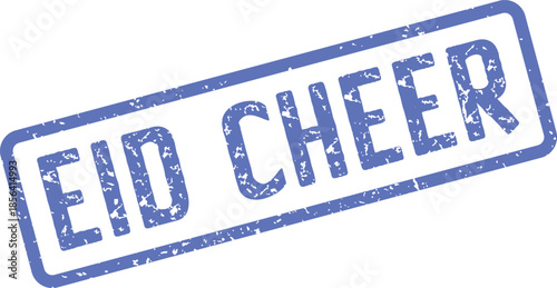 Eid Cheer Textured Stamp for Spreading Happiness and Good Wishes during Festive Seasons