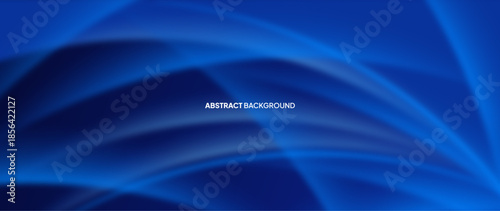Blue abstract background with a pattern of smooth, irregularly arranged gradient lines.