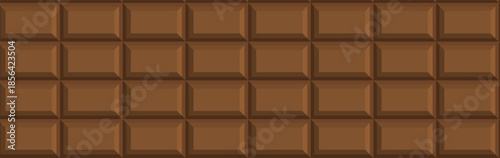 Milk Chocolate Bar Texture Background for Valentine's Day Sale Banner