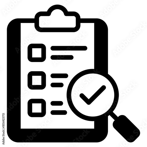 Checklist and Search Icon