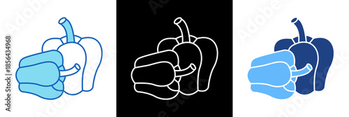 Bell Pepper triplestyle icon
