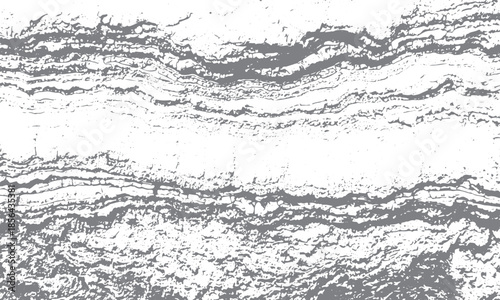 Layered Rock Strata Abstract Texture Featuring Flowing Wavy Lines and Granular Surface.