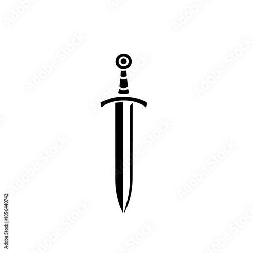 "Heavy Sword Vector Illustration"