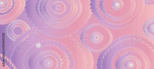 abstract pink background with circles