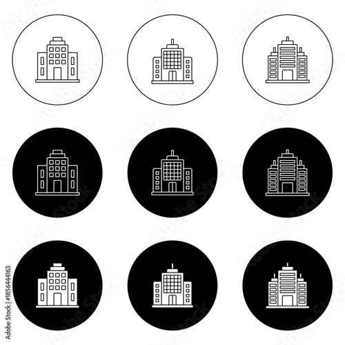 Enterprise Icon Set – Business, Corporate, Company Management and Organization Icons
