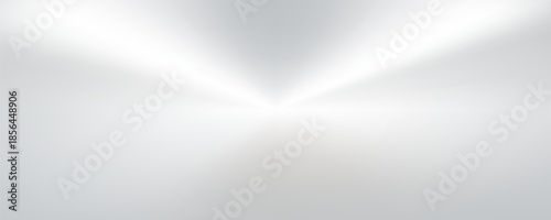 Silver foil background with metal mirror texture. Chrome gradient surface with light gloss. Vector aluminum grey sheet with reflection