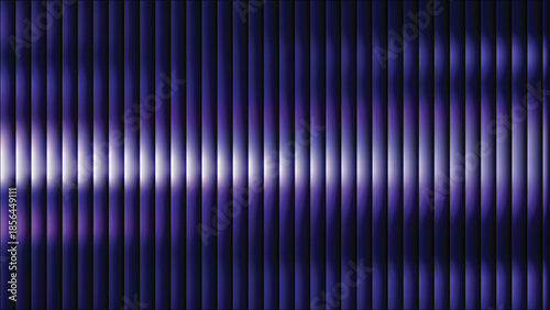 Dark vertical glass grooves, blurred violet navy gradient field with subtle white haze and optical depth, modern elegant cover template, vector illustration