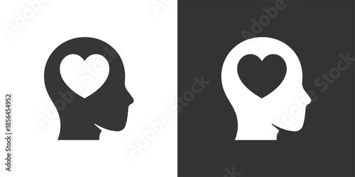 Sincere Thoughts icon. Solid glyph series icon
