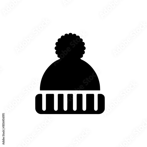 Winter Cap Vector Illustration – Warm Knit Hat Design