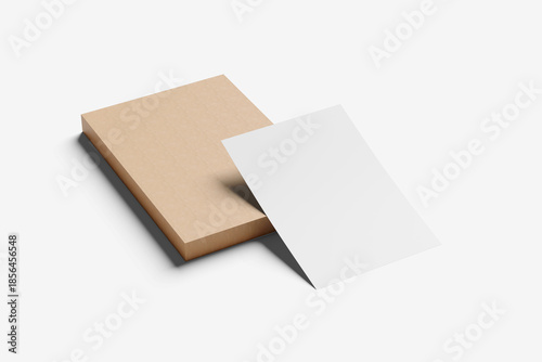 A4 flyer mockup to showcase your designs for clients