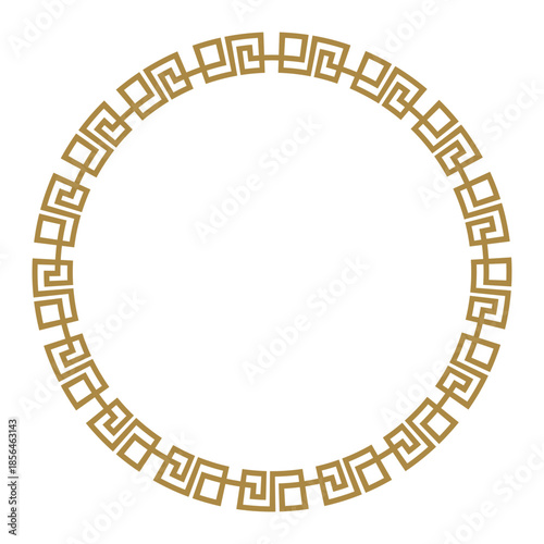 Lunar New Year Circle Frame