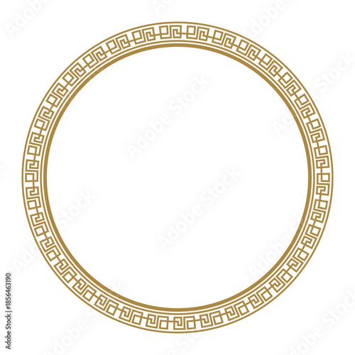 Lunar New Year Circle Frame
