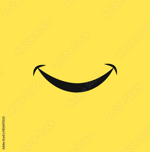 Smile Vector Template Design Illustration