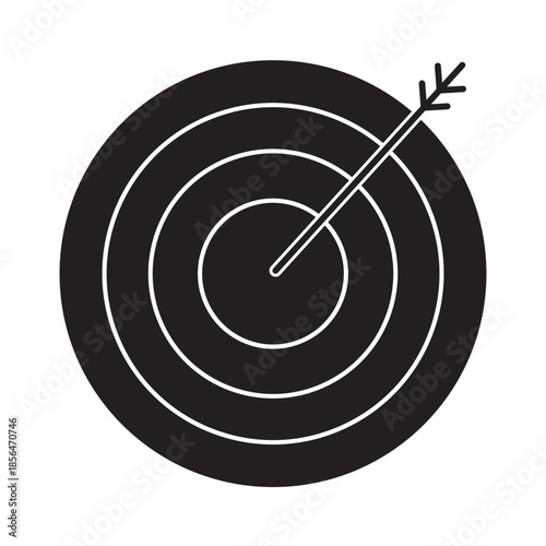 Target set icon sign vector.