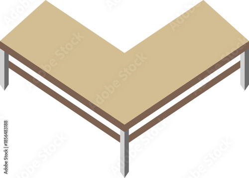 3D Isometric City Traffic and Street Element