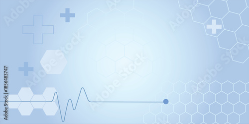 vector healthcare and medical science.futuristic background