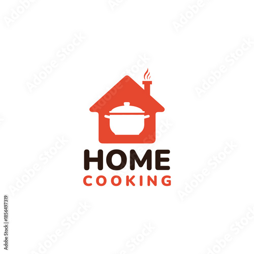 Home Cooking Logo Vector Simple