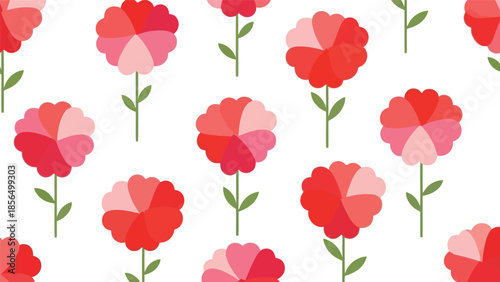 Colorful Blossom Pattern Vector for Floral Designs