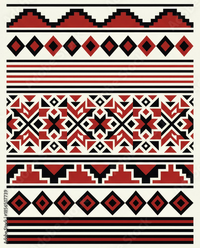 Linear Geometric Rhythm Interpreted Through the Decorative Visual Language of Toda Design