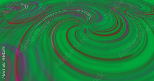 Animation of multicoloured vibrant light trails swirling on seamless loop on white background