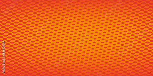 Red orange yellow ribbed glass. Vector ribbed glass texture background. Mesh gradient. acrylic ribbed bath surface. Reeded glass background semitransparent overlay. Bath wall window
