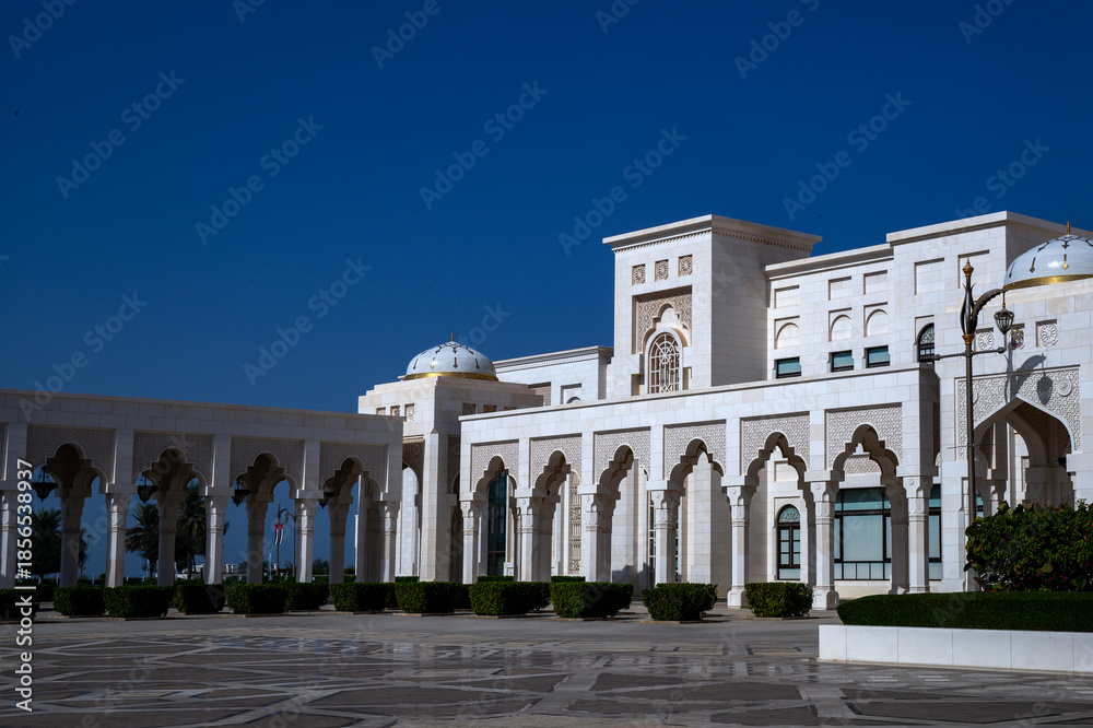 Obraz premium Qasr Al Watan Presidential Palace Exterior, Abu Dhabi