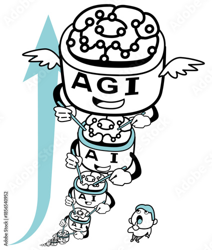 自己進化するAI-AGI