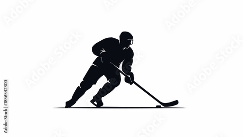 hockey player silhouette
