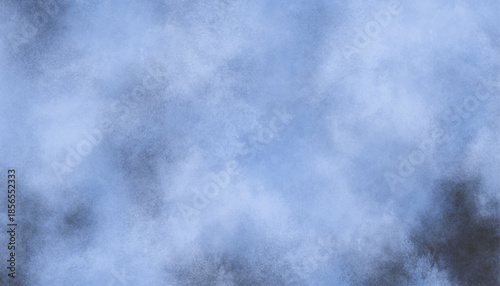 Soft Blue Grunge Texture Background with Cloudy Abstract Effect