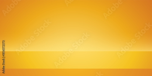 Yellow 3d room. Background