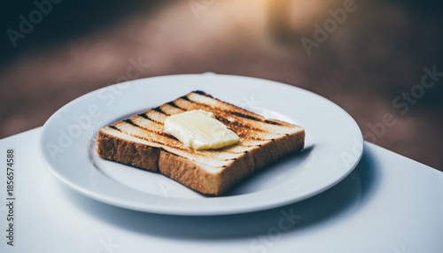Minimal Toast with Butter