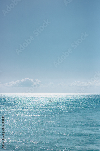 boat on the sea