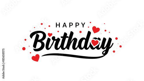 Bold Comic Style Happy Birthday Greeting with Green Burst Background