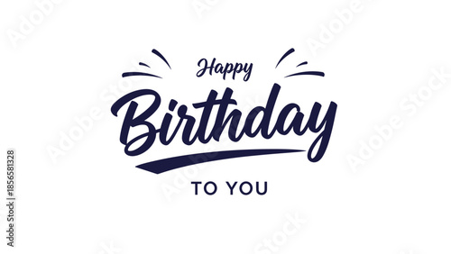 Bold Comic Style Happy Birthday Greeting with Green Burst Background