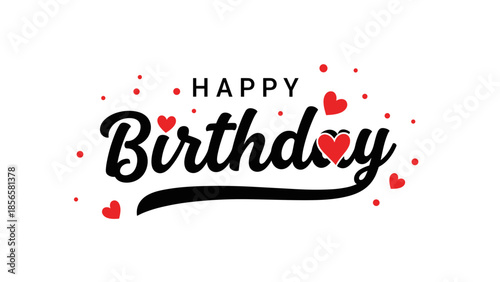 Bold Comic Style Happy Birthday Greeting with Green Burst Background