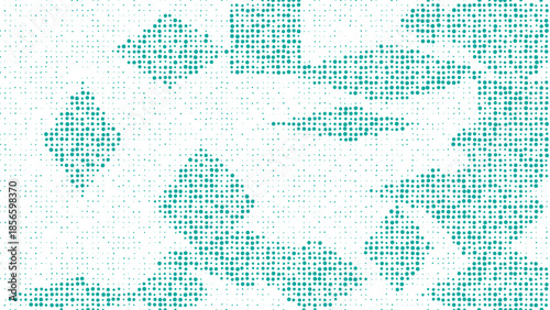 Random size squares halftone texture background